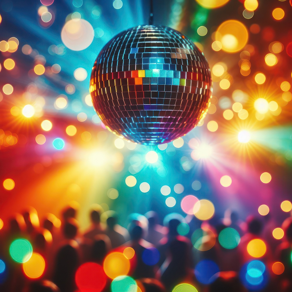 evento Comparsa Disco por el dia del shopping
